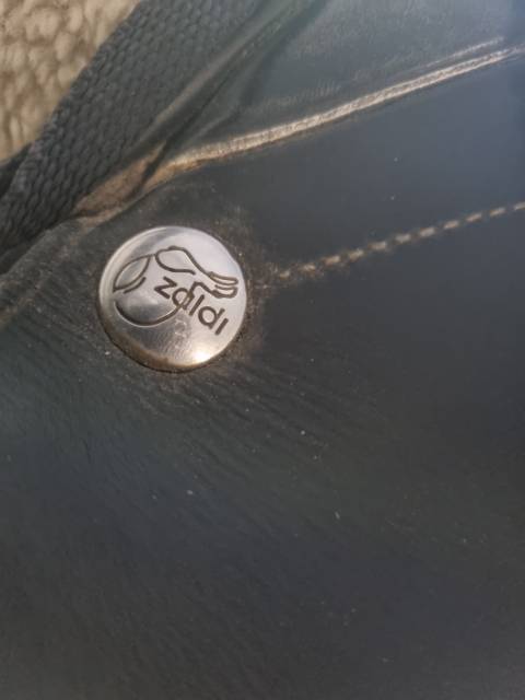 Sella da salto ostacoli Zaldi  17.5" - 2015