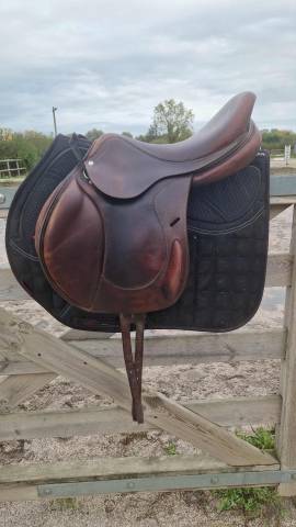 Sella da salto ostacoli Antarès  17.5" - 2019