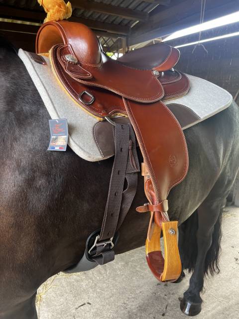 Sella western  Selle West Coast Garland 16" - 2025