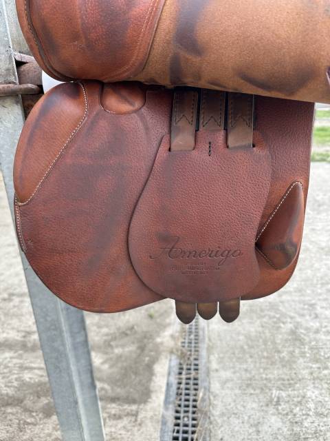 Sella da salto ostacoli Amerigo Octave 17" - 2020