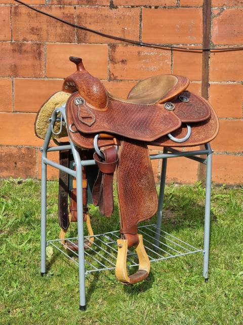 Sella western  Teskey's Butterfly Show Reiner USA 16.5" - 2005