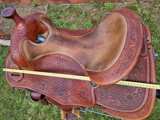 Sella western  Teskey's Butterfly Show Reiner USA 16.5" - 2005