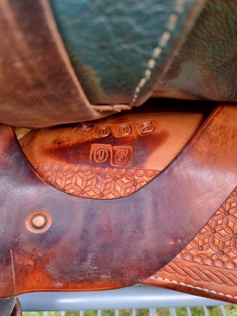 Sella western  Teskey's Butterfly Show Reiner USA 16.5" - 2005