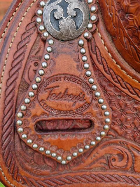 Sella western  Teskey's Butterfly Show Reiner USA 16.5" - 2005