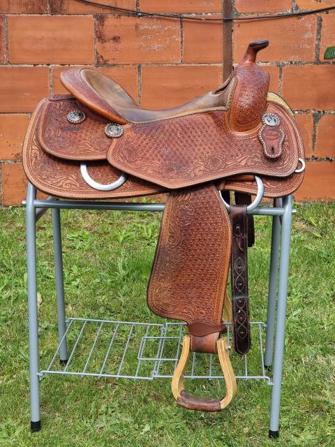 Sella western  Teskey's Butterfly Show Reiner USA 16.5" - 2005