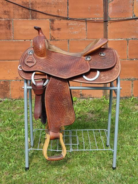 Sella western  Teskey's Butterfly Show Reiner USA 16.5" - 2005