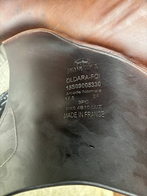 Sella da salto ostacoli Devoucoux  17.5" - 2015