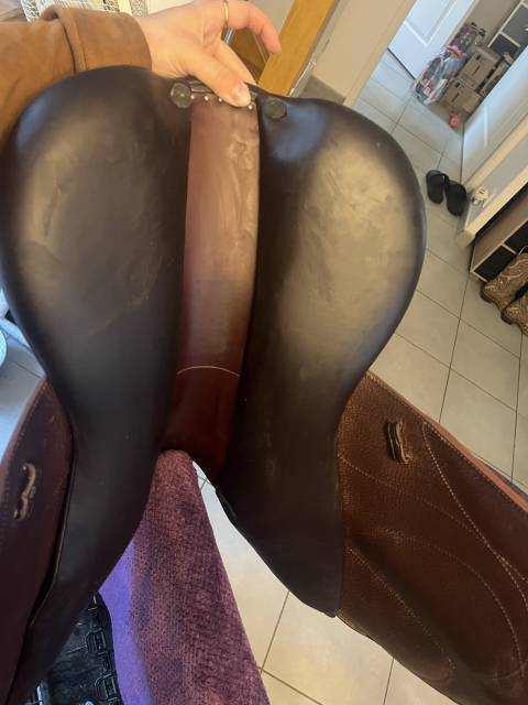 Sella da cross Devoucoux  17.5" - 2023