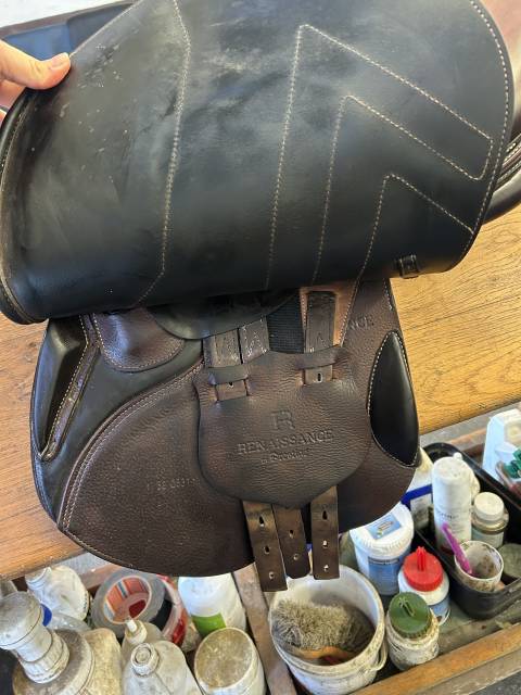 Sella da salto ostacoli Renaissance  17" - 2019