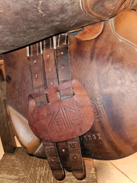 Sella da salto ostacoli Zaldi  17" - 1997