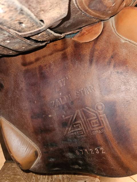 Sella da salto ostacoli Zaldi  17" - 1997