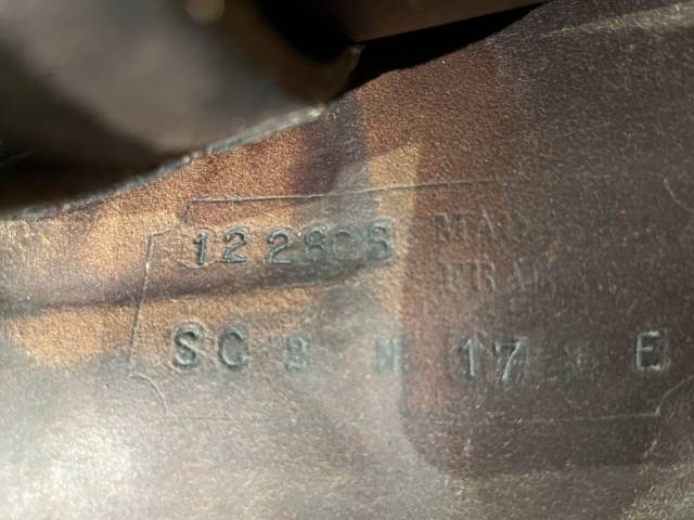 Sella da salto ostacoli Antar&egrave;s  17" - 2012