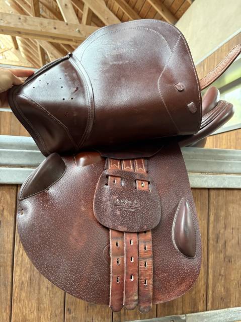 Sella da salto ostacoli Prestige Italia  17" - 2008