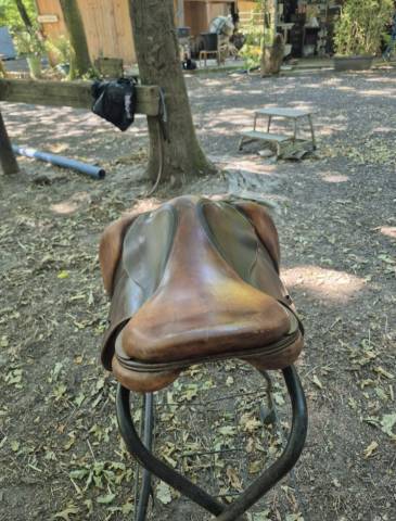 Sella mista Devoucoux Biarritz 17.5" - 2012