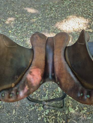 Sella mista Devoucoux Biarritz 17.5" - 2012