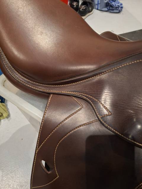 Sella da salto ostacoli Prestige Italia  17" - 2018