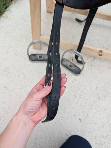 Sella mista Stubben Lancelot  17.5" - 2000