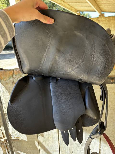 Sella da salto ostacoli Devoucoux  17.5" - 2015