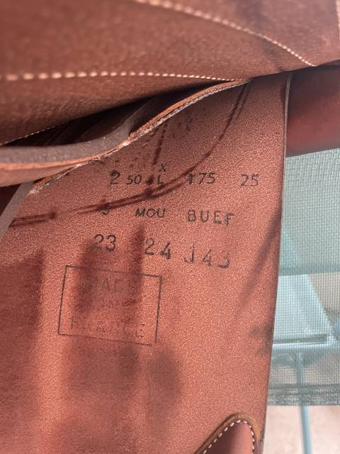 Sella da salto ostacoli Butet  17.5" - 2023