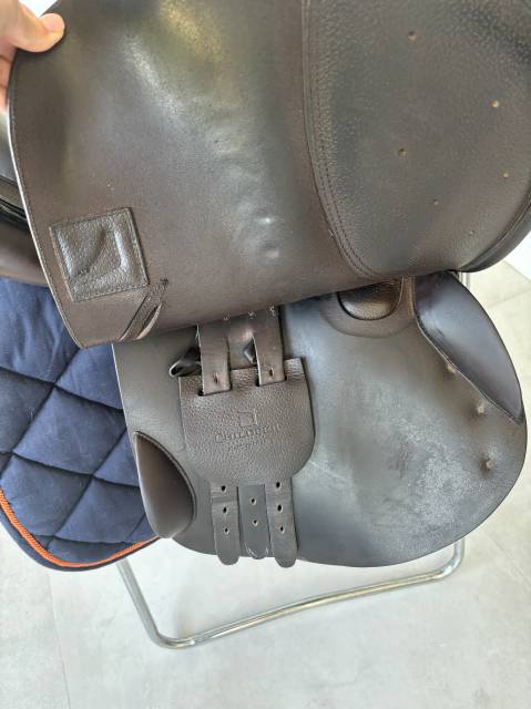 Sella da salto ostacoli Childeric  17.5" - 2018