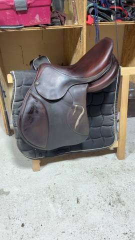 Sella da salto ostacoli Antarès  17" - 2017