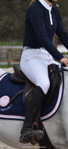 Sella da salto ostacoli Antarès  17" - 2017