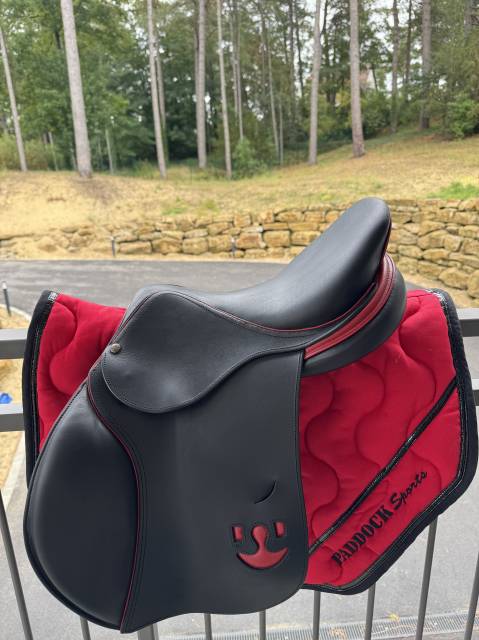 Sella da salto ostacoli Delgrange  16.5" - 2024