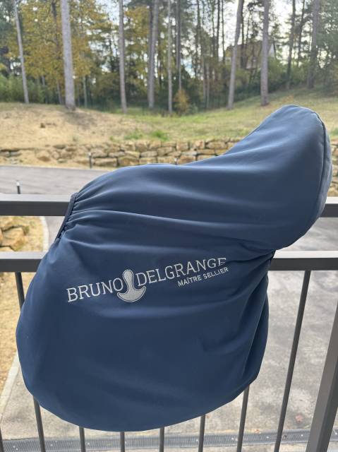 Sella da salto ostacoli Delgrange  16.5" - 2024