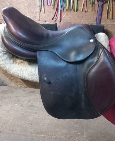 Sella da salto ostacoli CWD  17.5" - 2014