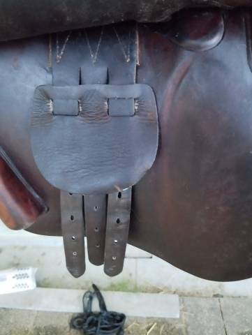 Sella da salto ostacoli Delgrange  17.5" - 2004