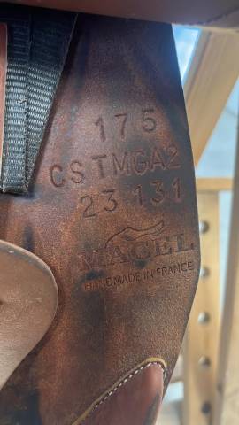 Sella da salto ostacoli Macel  17.5" - 2023