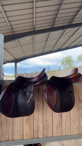 Sella da salto ostacoli CWD  17" - 2005