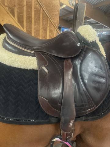 Sella da salto ostacoli CWD  17.5" - 2025