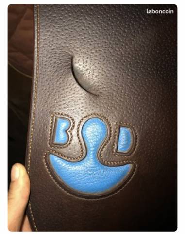 Sella da salto ostacoli Delgrange  17.5" - 2019