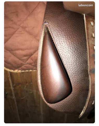 Sella da salto ostacoli Delgrange  17.5" - 2019