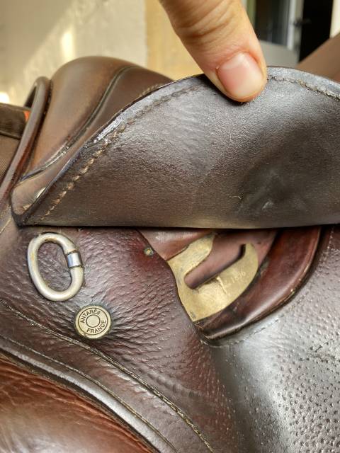 Sella da salto ostacoli Antarès  16.5" - 2009