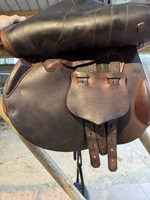 Sella da salto ostacoli Renaissance  17.5" - 2021