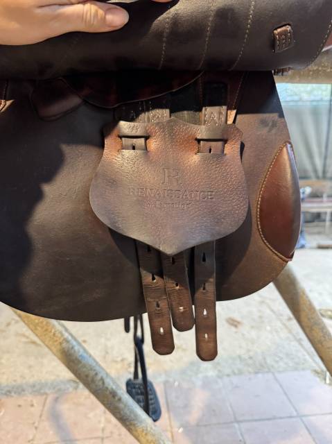 Sella da salto ostacoli Renaissance  17.5" - 2021