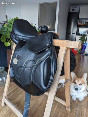 Sella da salto ostacoli Time Rider  17" - 2021