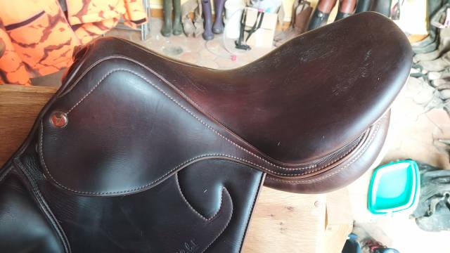 Sella da salto ostacoli Prestige Italia  16" - 2011