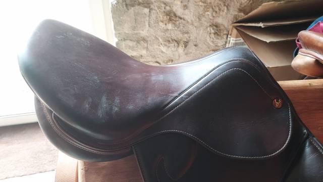 Sella da salto ostacoli Prestige Italia  16" - 2011