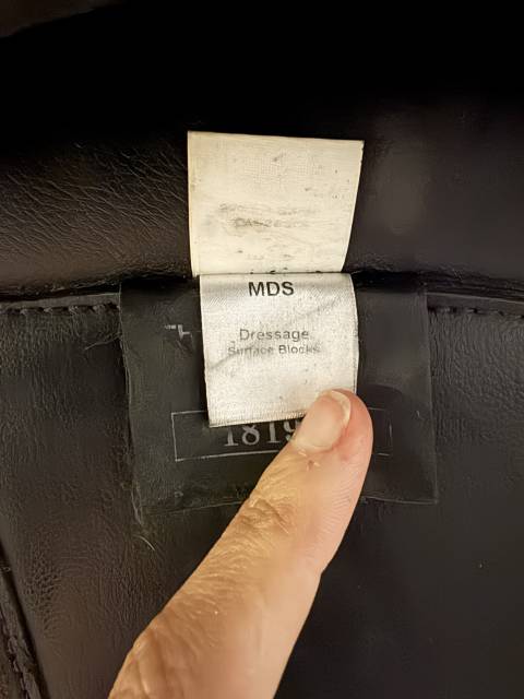 Sella da dressage Thorowgood  MDS  17.5" - 2021