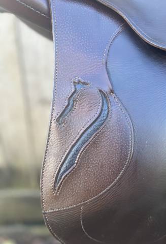 Sella da salto ostacoli Antarès  17.5" - 2018