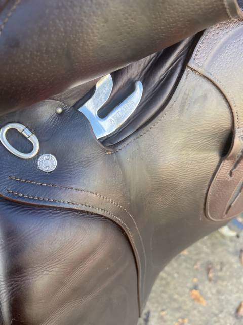 Sella da salto ostacoli Antarès  17.5" - 2018