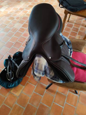 Sella da salto ostacoli Forestier  17.5" - 2024