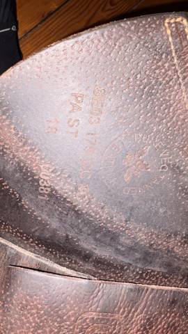 Sella da salto ostacoli CWD  17.5" - 2024