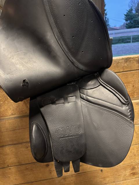 Sella da salto ostacoli CWD  17.5" - 2013