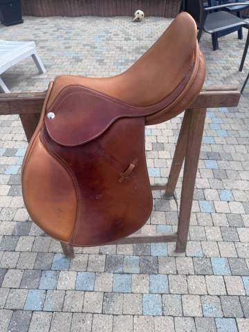 Sella da salto ostacoli Zaldi  17" - 2023