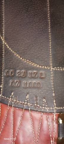 Sella da salto ostacoli Antarès  17" - 2007