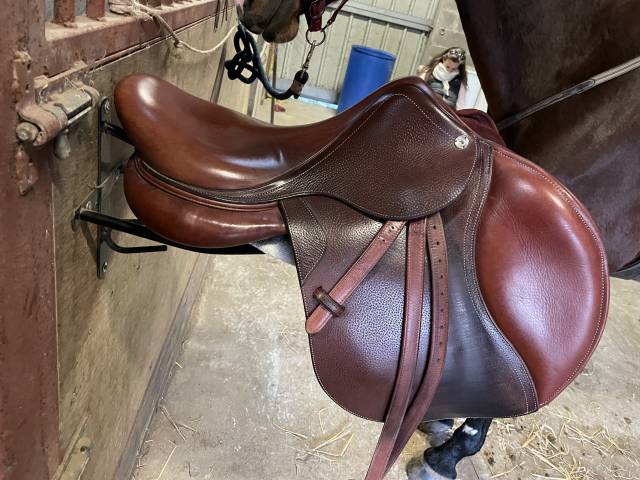 Sella da salto ostacoli CWD Se02  17.5" - 2022